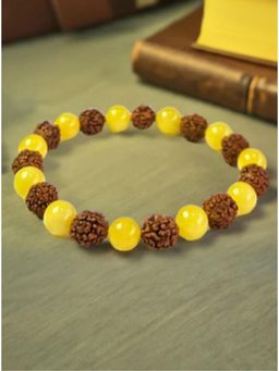 Gahan - Natural Rudraksha Stretchable Bracelet