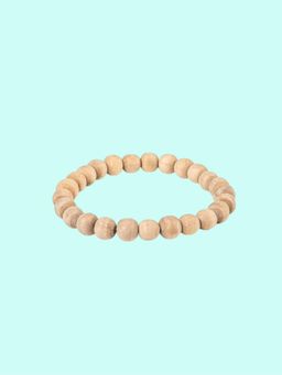 Gahan - Natural Religious Tulsi Stretchable Bracelet