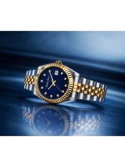 Mathey-Tissot - Navy Blue Dial Analogue Watch For Women - D810BBU