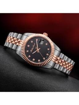 Mathey-Tissot - Black Dial Analogue Watch For Women - D810RN