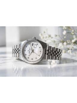 Mathey-Tissot - White Dial Analogue Watch For Men - H710AI