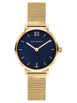 PAUL HEWITT - Modest Analog Dial Color Blue Womens Watch - PH-SA-G-XS-B-45S