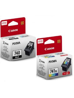 Canon - Combo PG-740 and CL-741XL Ink Cartridge (Set of 2)