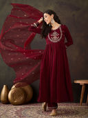 Maroon color option, Currently selected