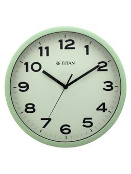 Titan - Contemporary Wall Clock In Green