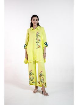 The House of Hemp - Yellow Inaaya Co-Ord Set