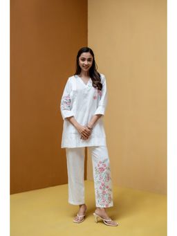 The House of Hemp - White Viha Co-Ord Set