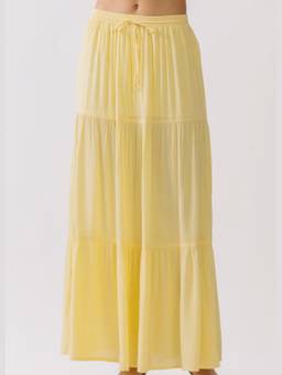 NEF'S Finds - Yellow Butter Maxi Skirt