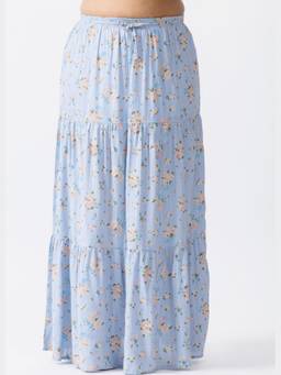 NEF'S Finds - Blue Ella Maxi Skirt