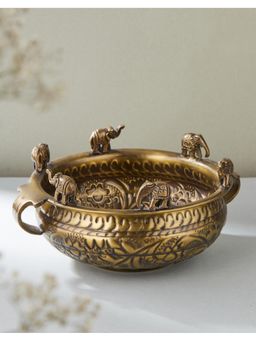 Fabindia - Brass Metal Mehnoor Urli