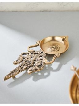 Fabindia - Brass Metal Mehnoor Oil Lamp