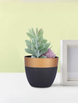 Ekhasa - Artificial Plant with Pot Indoor Plastic Small Decorative Potted Plant