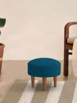 Chumbak - Begum Foot Rest -Mediterranian Blue