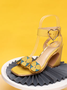 Heel Your Sole - Women Yellow Palais Royal Heels