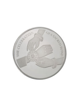 Bangalore Refinery - 10 Gram 999 Purity Raksha Bandhan Silver Coin
