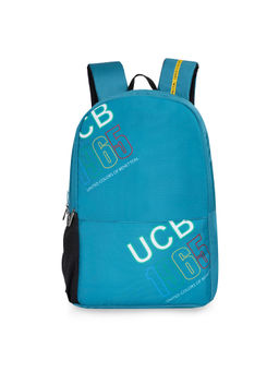 United Colors of Benetton - Cosenza Unisex Polyster 19L Laptop Backpack - Blue