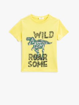 Koton - Boys Yellow T-shirt