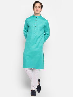 Devoiler - Regular Fit Long Kurta For Men