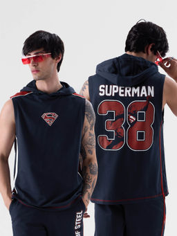 The Souled Store - Official Superman: 38 Men Hooded Vests
