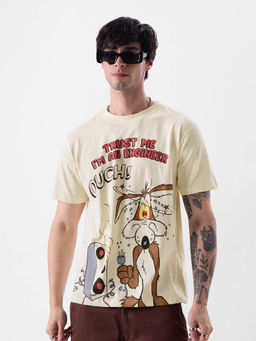 The Souled Store - Official Looney Tunes: The Coyote Men T-shirts