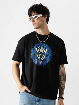 The Souled Store - Official Spider-man: Pavitr Prabhakar Men Oversized T-shirts