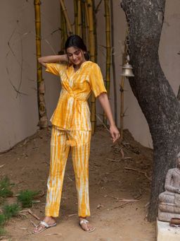 KIKU - Sunshine Lazy Lounge Co-Ord (Set of 2)