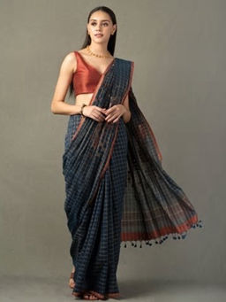 Fabindia - Cotton Woven Jamdani Sari