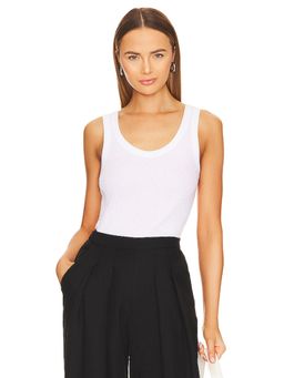 Enza Costa - Pointelle Baseball Tank