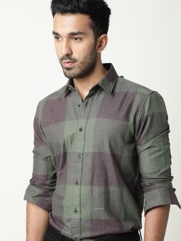 Rare Rabbit - Edd Green Casual Shirt