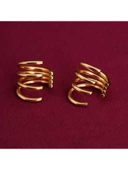 Palmonas - Stacked Style Stud Earring For Womens