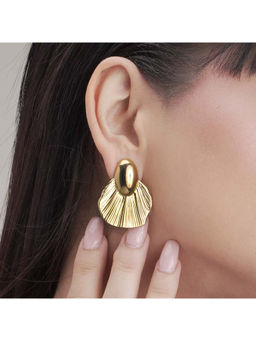 Palmonas - Goldfish Tail Shaped Stud Earring For Womens