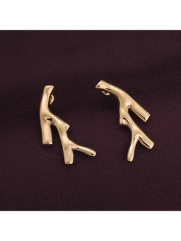 Palmonas - Coral Branch Stud Earring For Womens