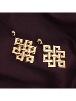 Palmonas - Endless Knot Drop Earring For Womens