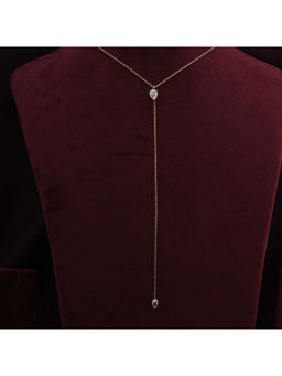 Palmonas - Twin Twinkle Gold Necklace For Womens