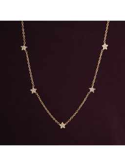 Palmonas - Gold Star Pendent Necklace For Womens