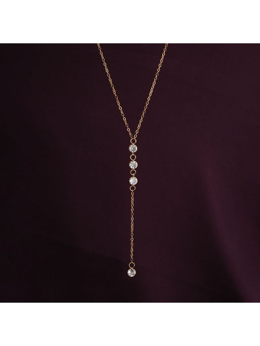 Palmonas Sparkling Elegance Stone Necklace For Womens