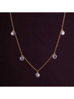 Palmonas - Diamond Dreams Gold Necklace For Womens