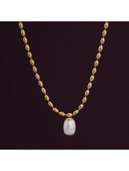 Palmonas - Pearl Seed Chain Necklace For Womens
