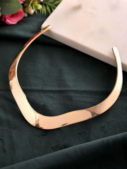 Silvermerc Designs - Gold-Plated Statement Choker Necklace