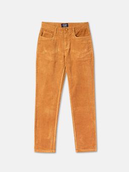 R&B - Mustard Yellow Regular Boys Trousers