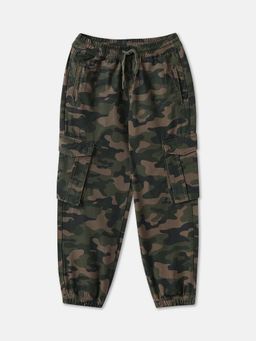 R&B - Camouflage Printed Relaxed Boys Joggers