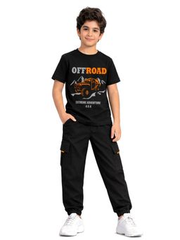 Trampoline - Boys Off Road Extreme Adventure Printed T-Shirt and Joggers Set