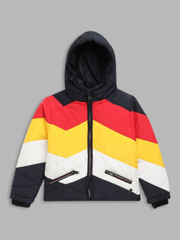 Blue Giraffe - Multi Color Block Jacket