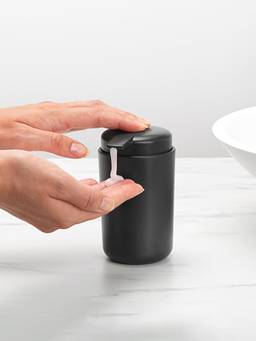 Brabantia - Renew Black Non-Drip Pump Soap Dispenser 250Ml