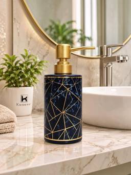 Kookee - Black Ceramic Soap Dispenser