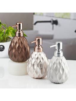 Kookee - Multi-Color Ceramic Soap Dispensers (Pack of 3)