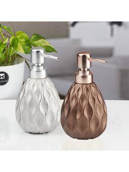 Kookee - Multi-Color Ceramic Soap Dispensers (Pack of 2)