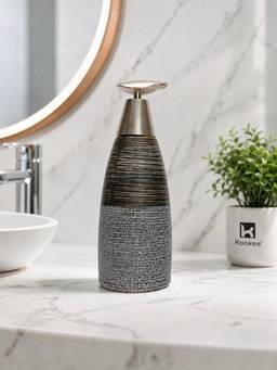 Kookee - Grey Ceramic Soap Dispensers