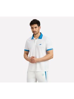 SKECHERS - White Men Cricket Polo T-Shirt