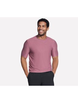 SKECHERS - Mauve Men Godri All Day Mauve Multi T-Shirt